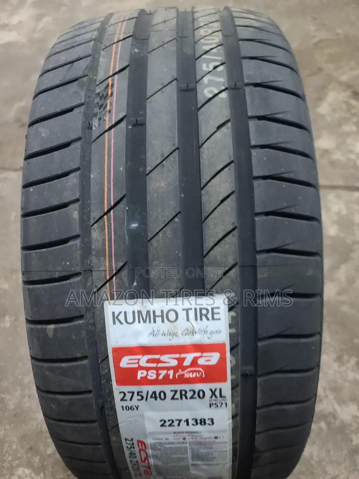 275/40r20 Kumho Tires