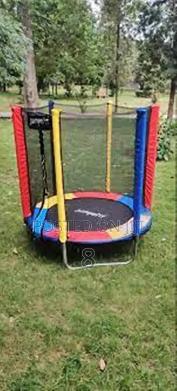 Kids 4ft Jumping Trampoline – Great for Exercise Playtime