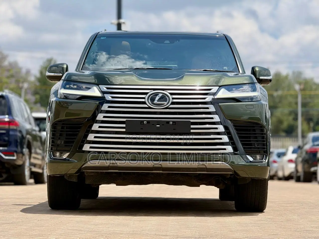Lexus LX 2021 Green