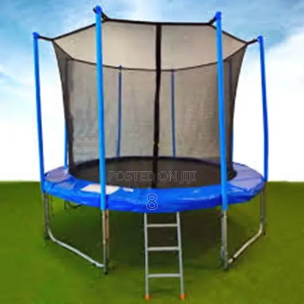 Big 6ft Children’S Trampoline – Strong Frame Secure Net