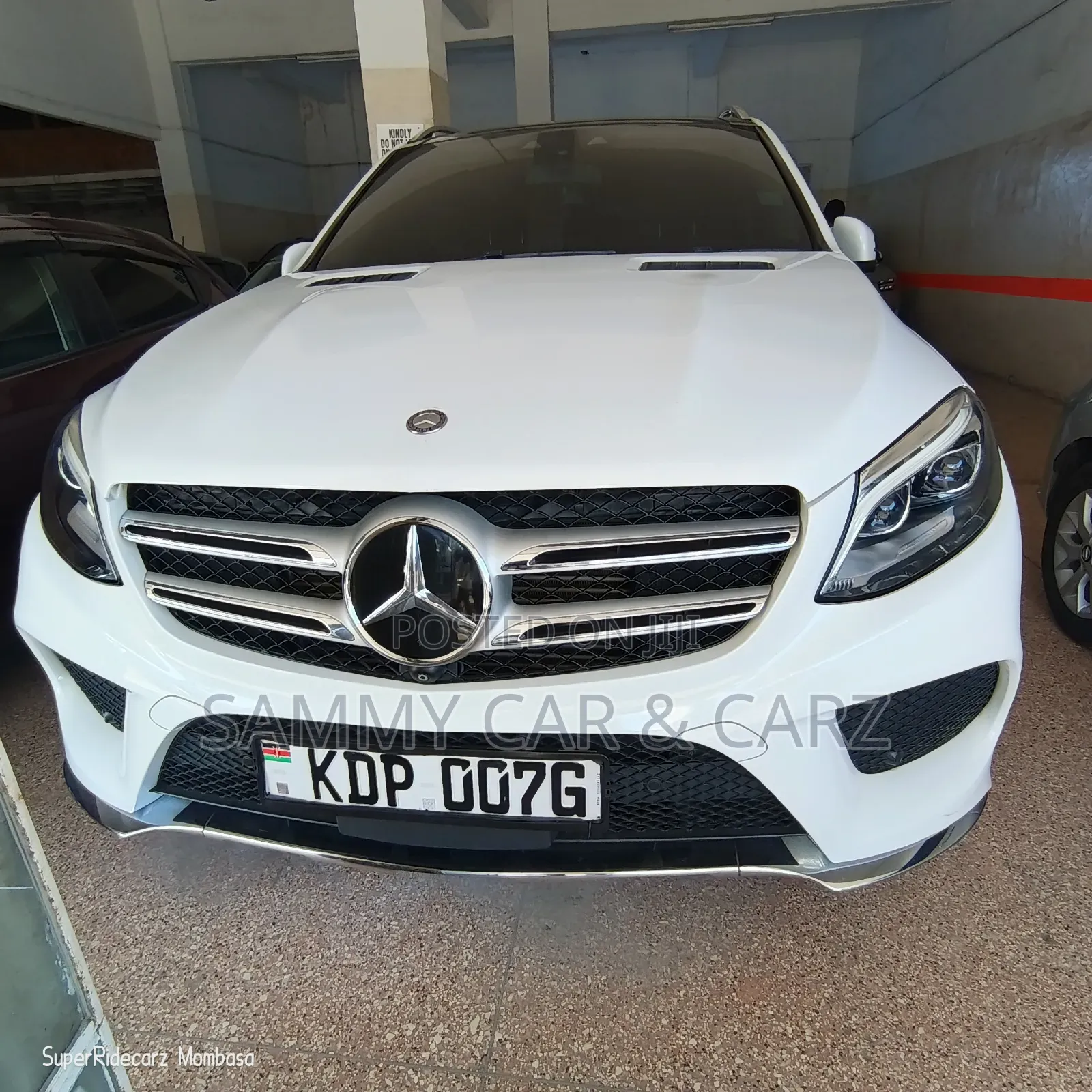Mercedes-Benz GLE-Class GLE 350d 4MATIC 2016 White