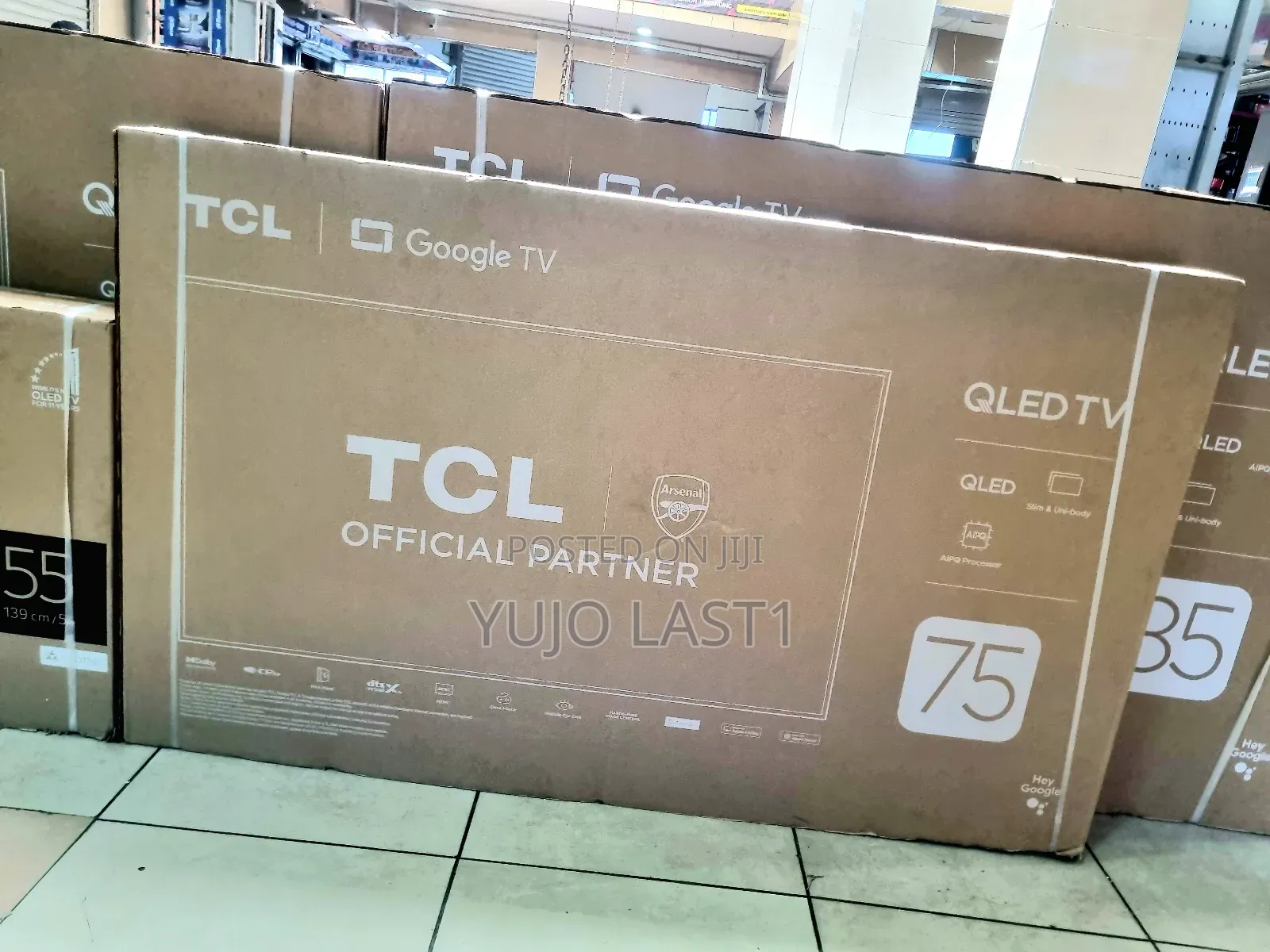 TCL 75′′ 75c6k Premium Qd-Miniled Google Tv