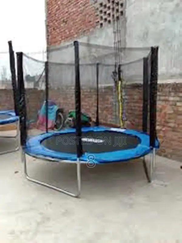 6ft Bouncing Trampoline for Kids – Indoor Outdoor Playtime