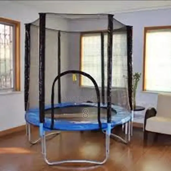 6ft Family Trampoline – Perfect for Play, Fitness Fun