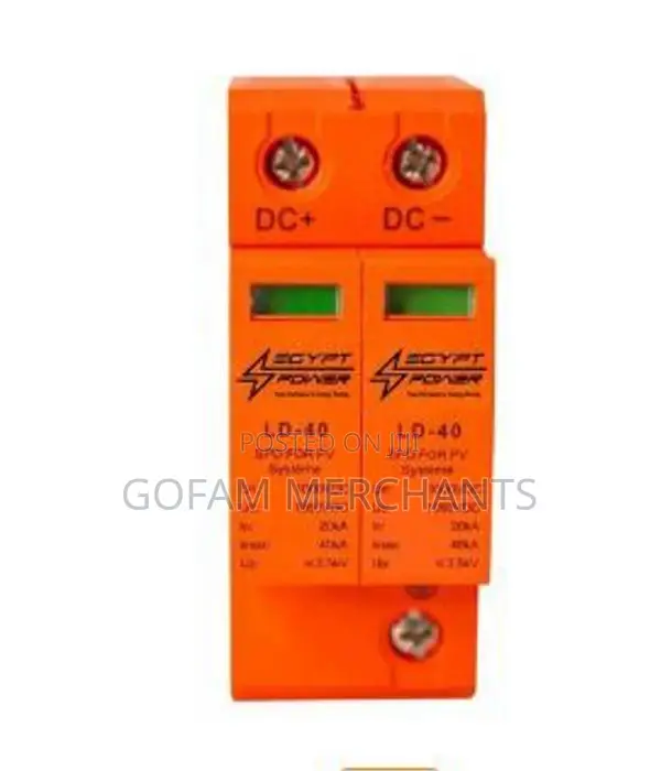 Dc Surge Protective Device (Spd) Surge Protector 2p/1000v
