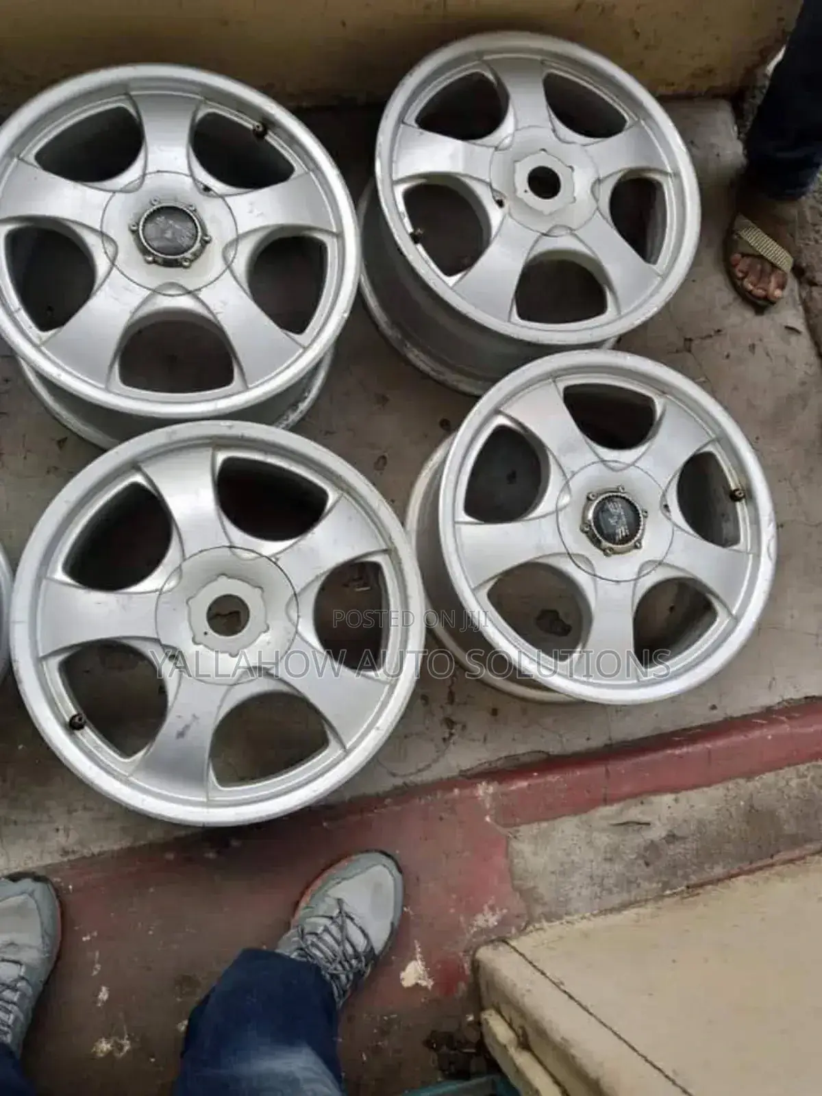15 Inch Original Silver Rims – Universal Fit Durable Design