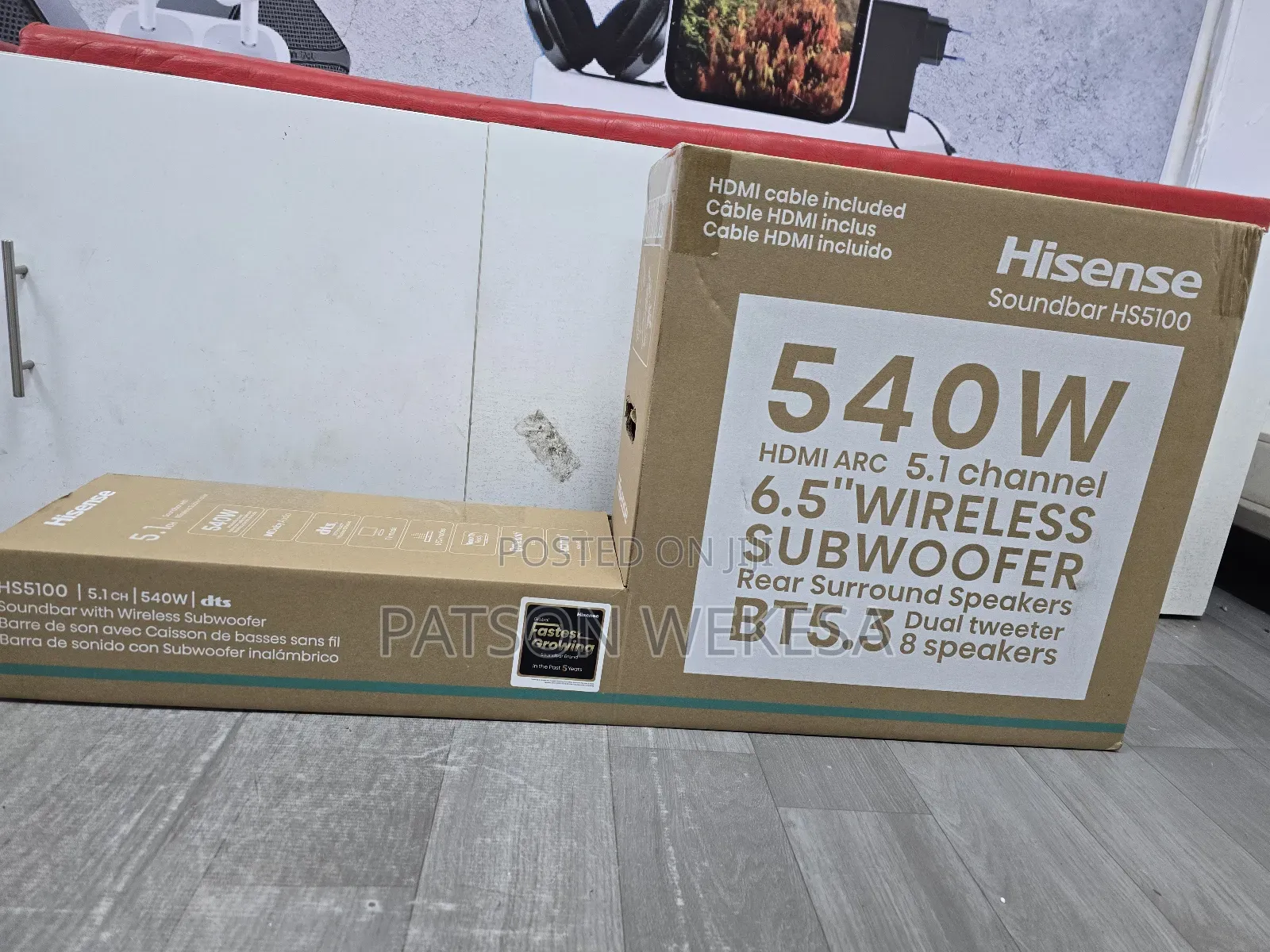 Hisense Hs5100 5.1ch 540w Soundbar