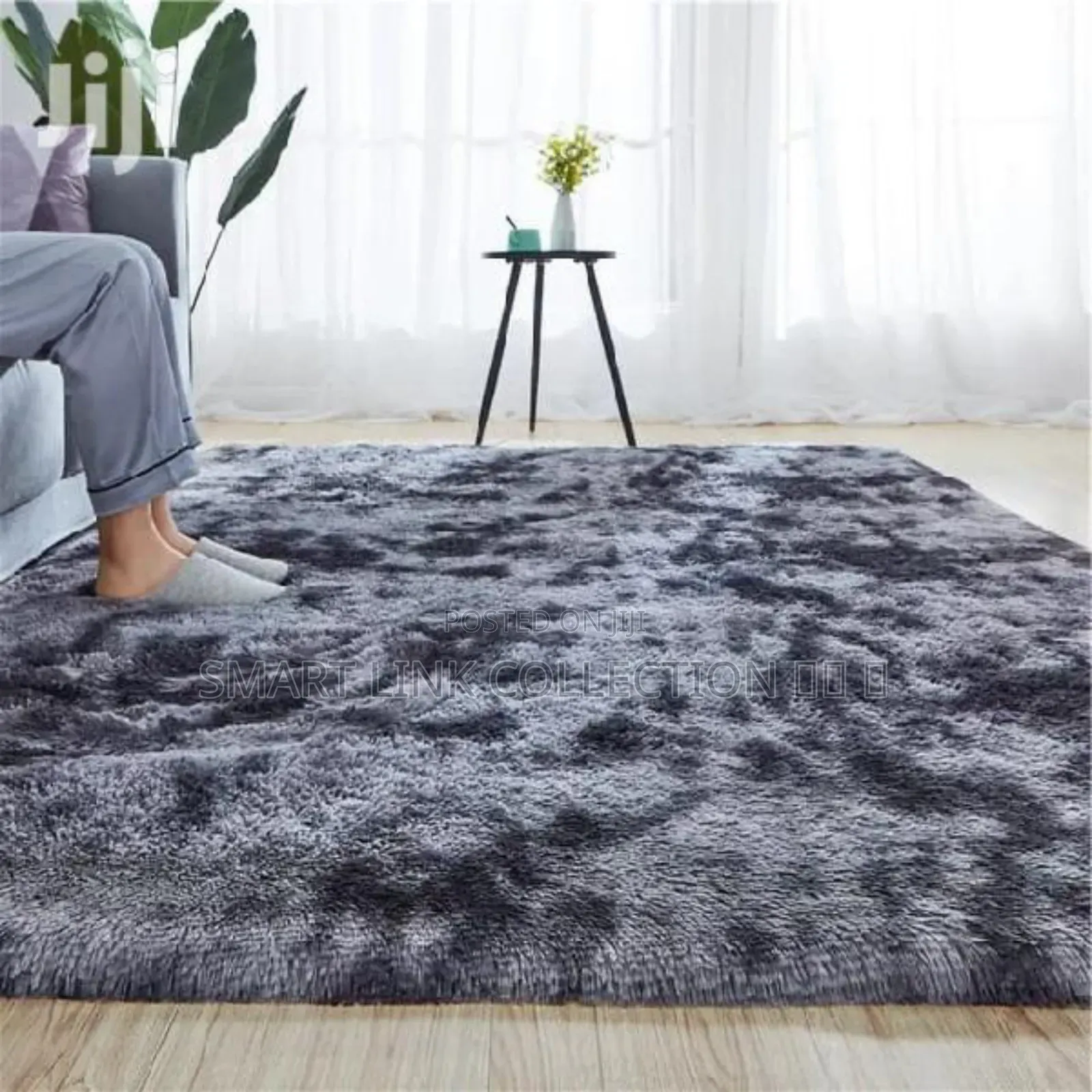 Fluffy Patched Carpet