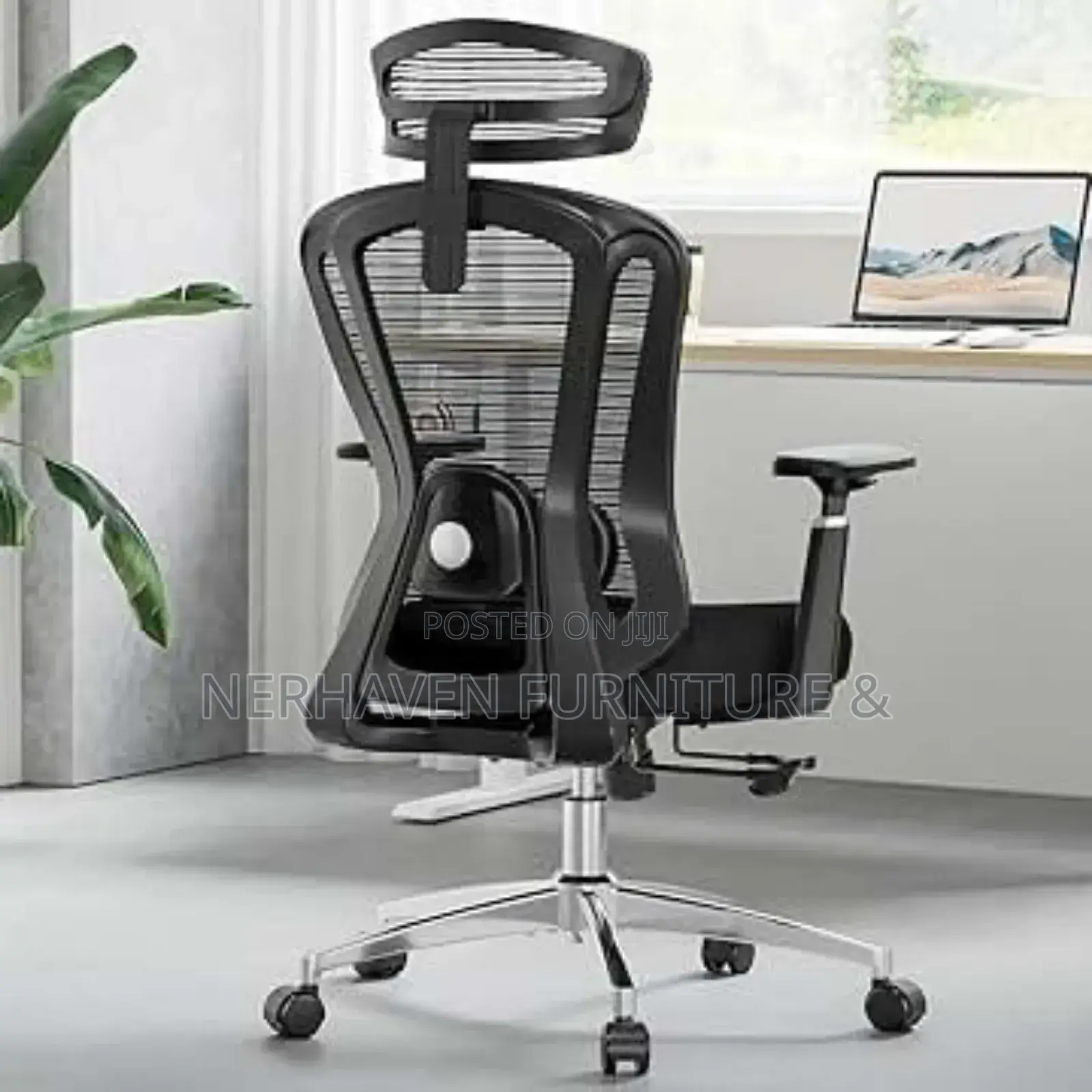 Executive Ergonomic Chair With Lumbar Support