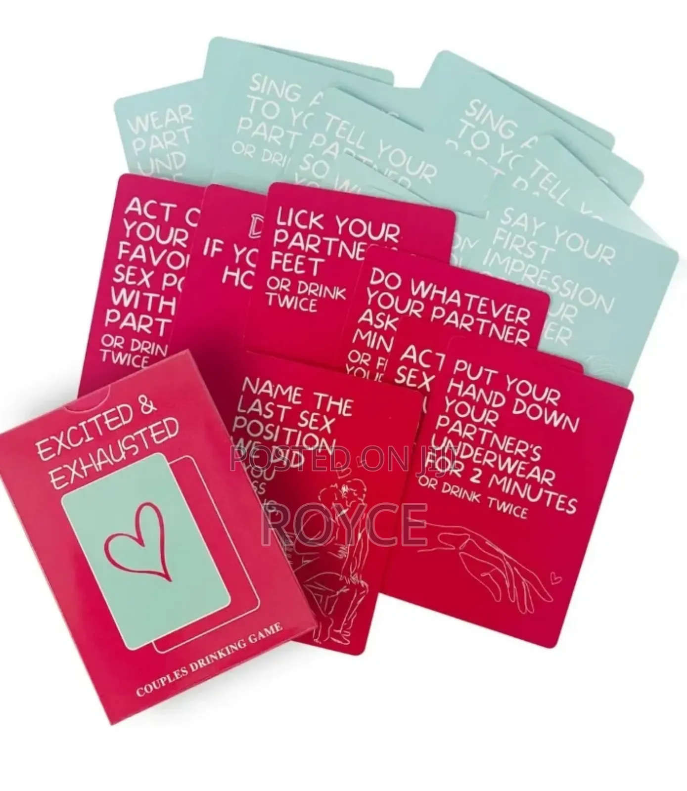Excited Exhausted Card Game