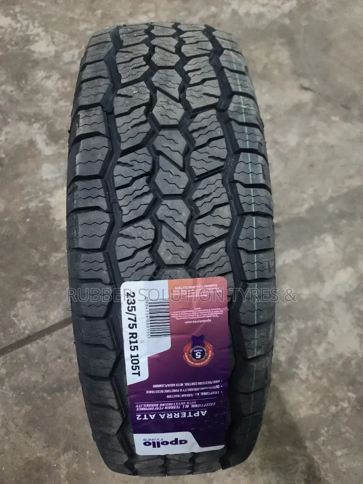 235/75r15 Apollo Tires [Made In India ]