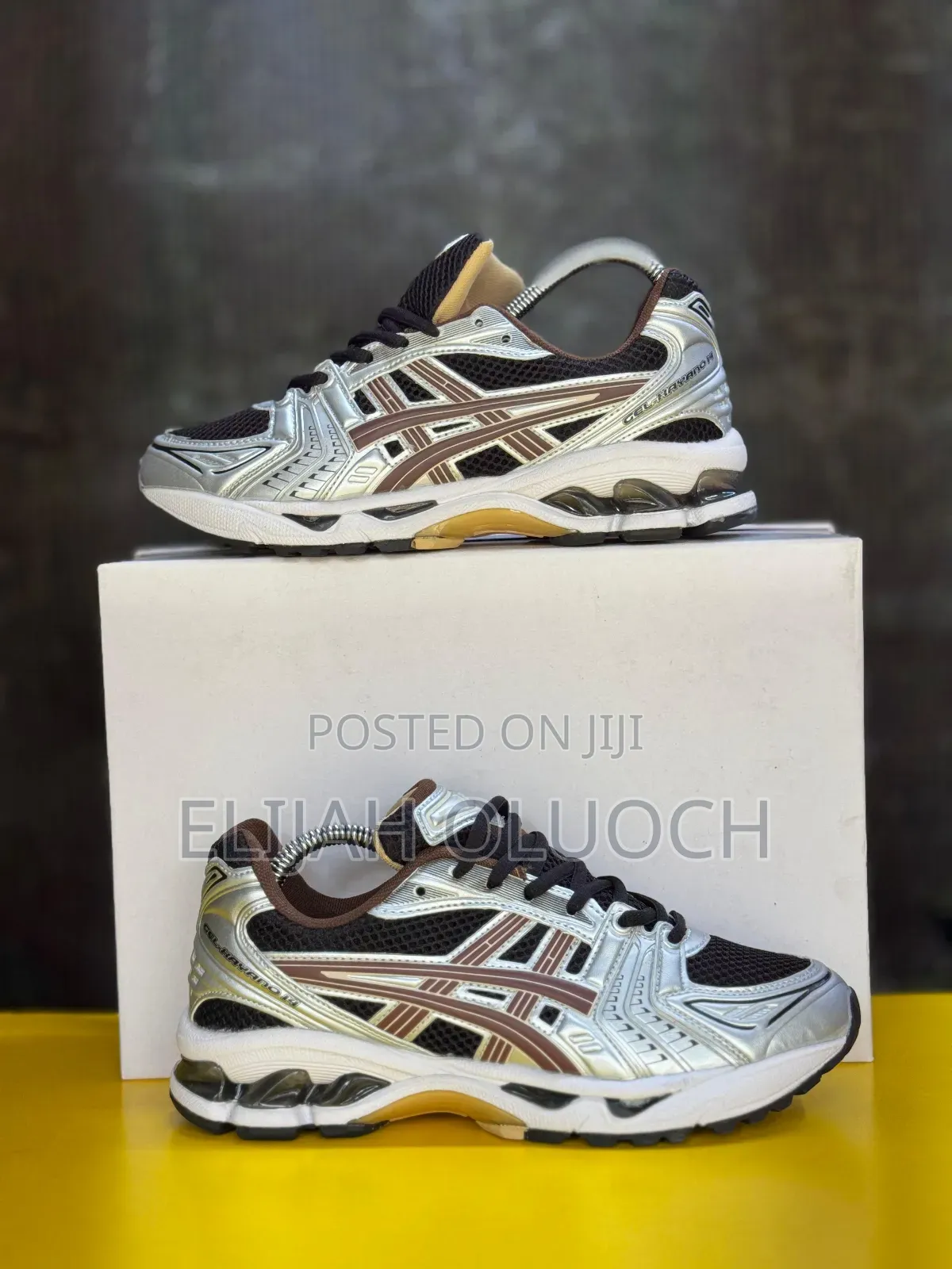 Asics Gel Kayano 14 
“ Black Coffee ”
Sizes: 40-45