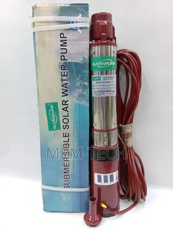 Rutan Solar Pump 
96v 750w 75meters