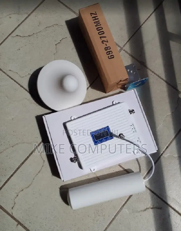 2g 3g 4g Triband GSM Mobile Signal Booster With Omni Antenna