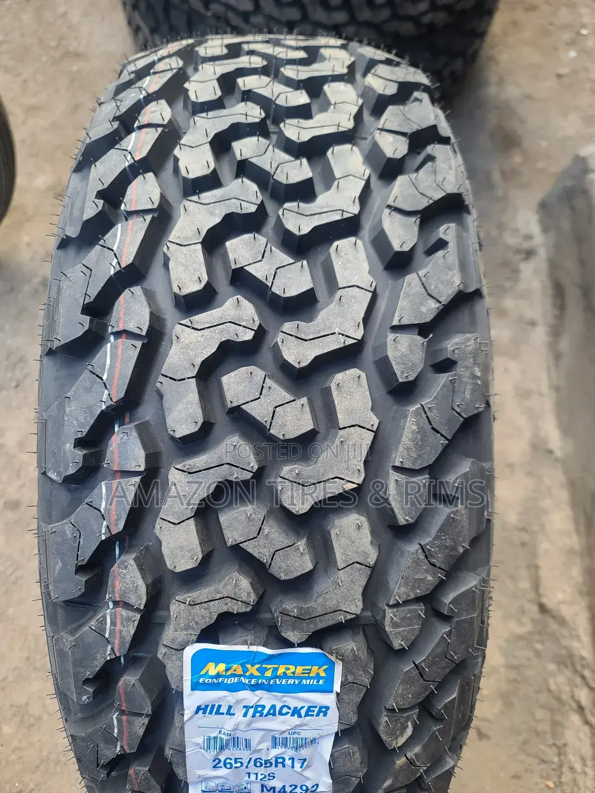 265/65r17 Maxtrek Tires 112s Hill Tracker  [All-terrain ]