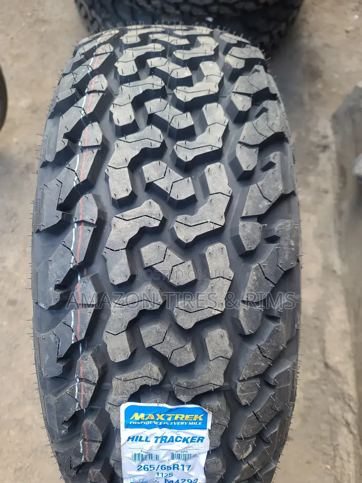 265/65r17 Maxtrek Tires 112s Hill Tracker  [All-terrain ]