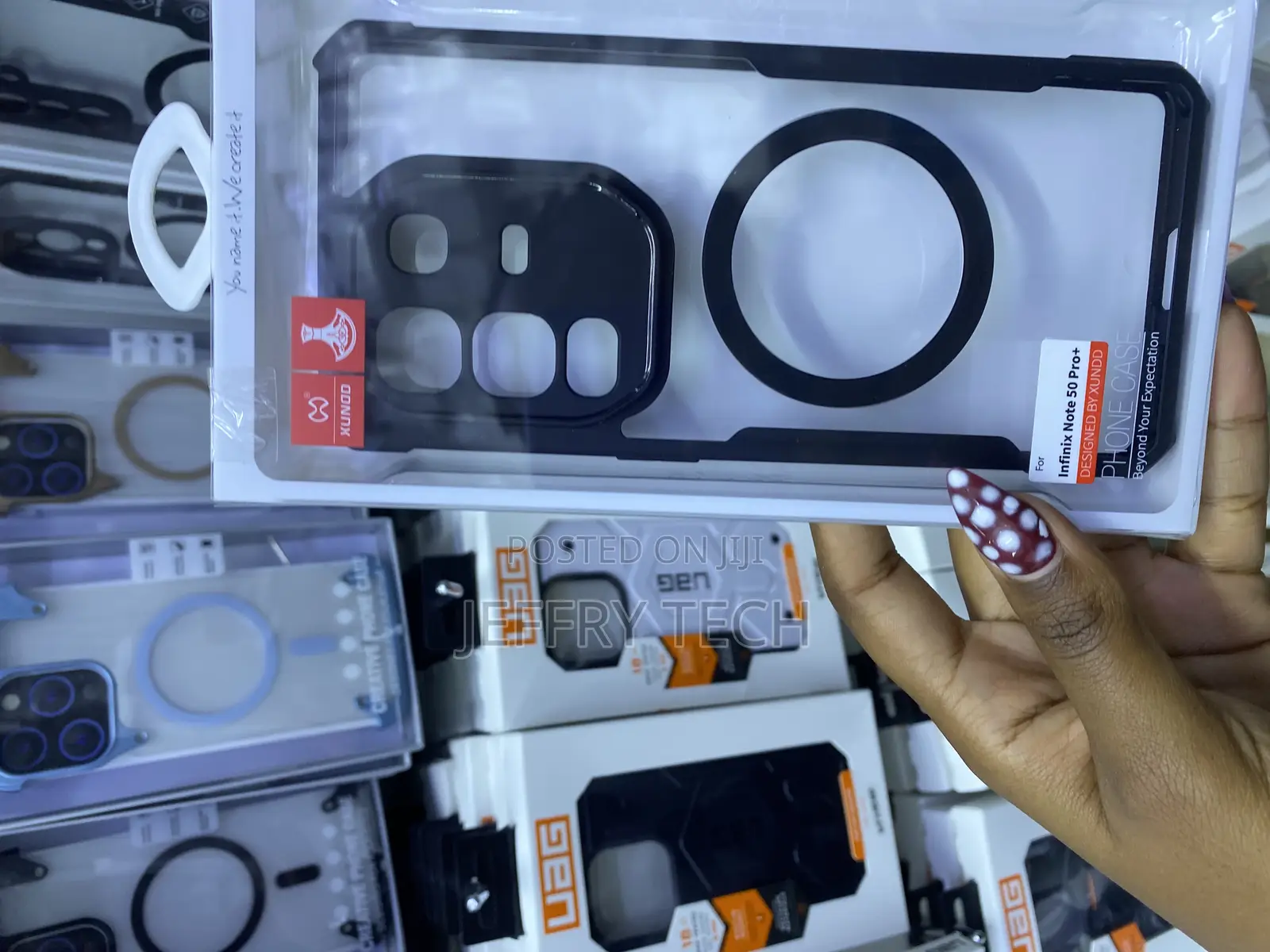 Miziks Infinix Note 50 Pro Plus Magsafe Reinforced Corners Tpu Case