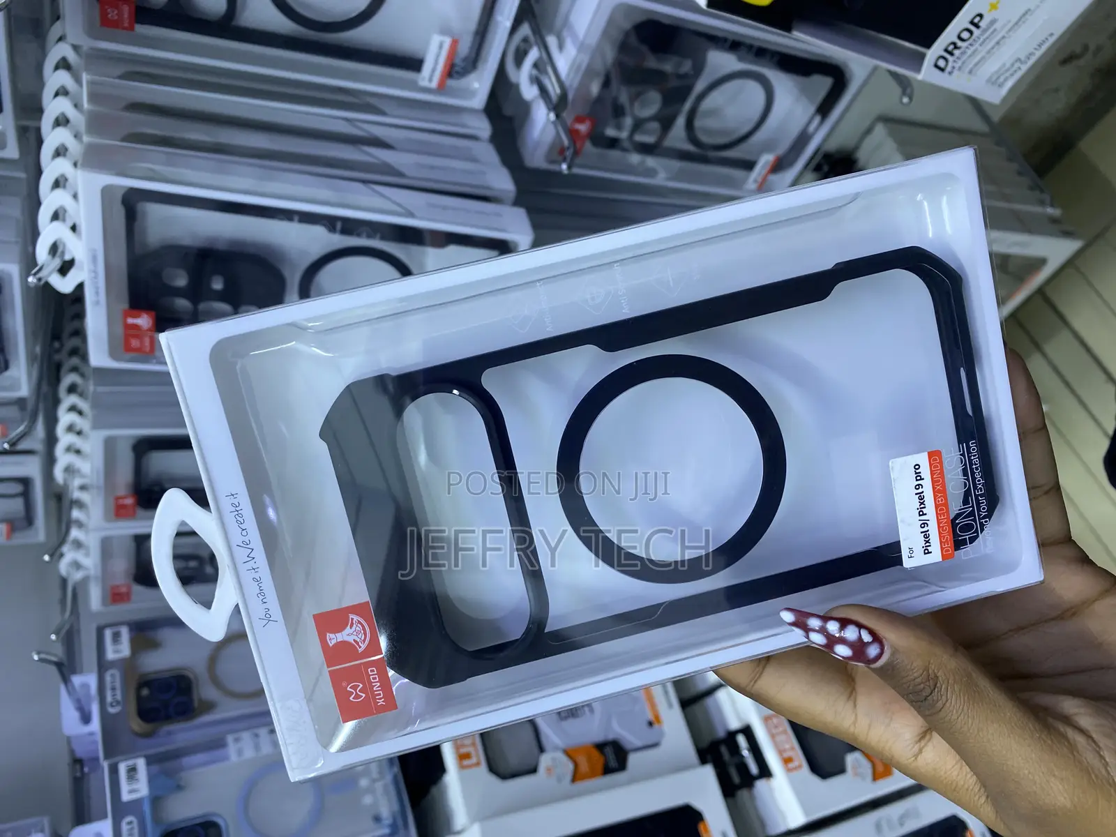 Mous Xuund Google Pixel 9 Pro Clear Magsafe Compatible Case