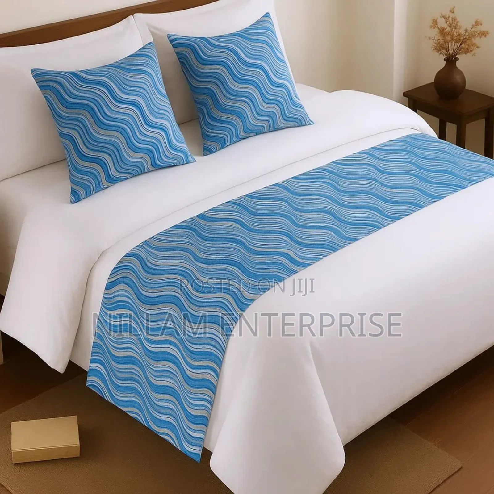 Cotton 3 Piece Bed Runners