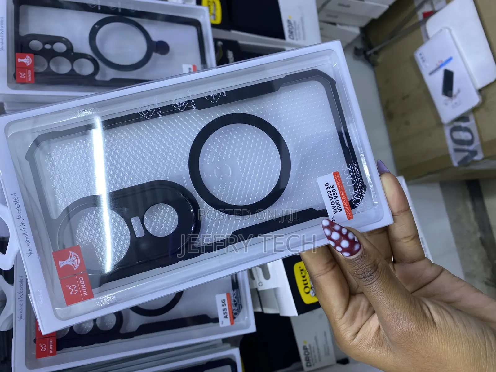 Craftune Xundd Vivo V50 5g Armor Magsafe Clear Hard Pc Case