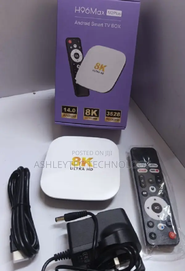 Android 14 H96 Max M2 Plus Tv Box With Voice Remote