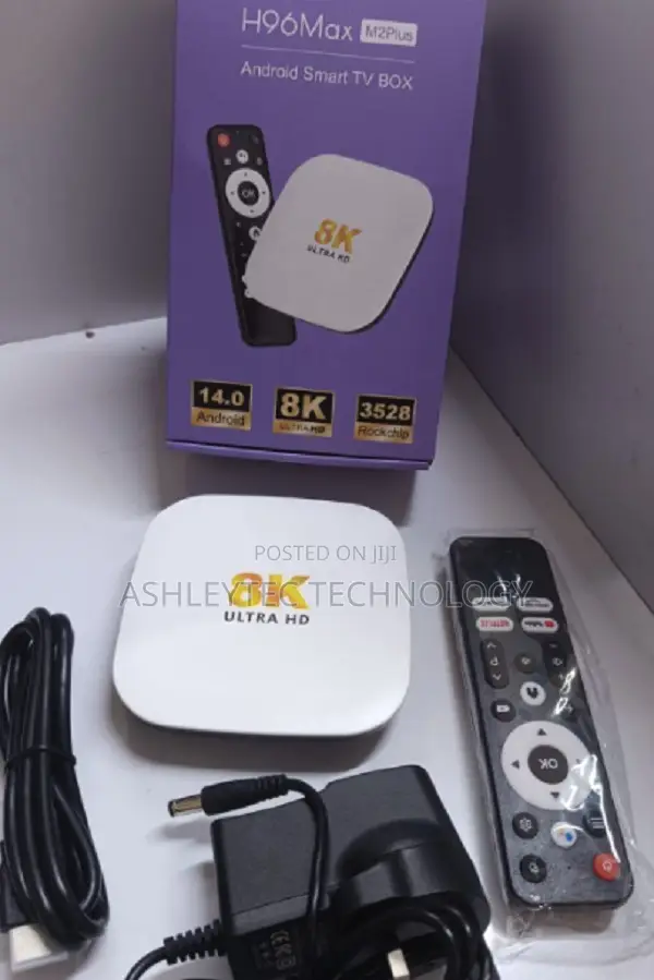 Android 14 H96 Max M2 Plus Tv Box With Voice Remote