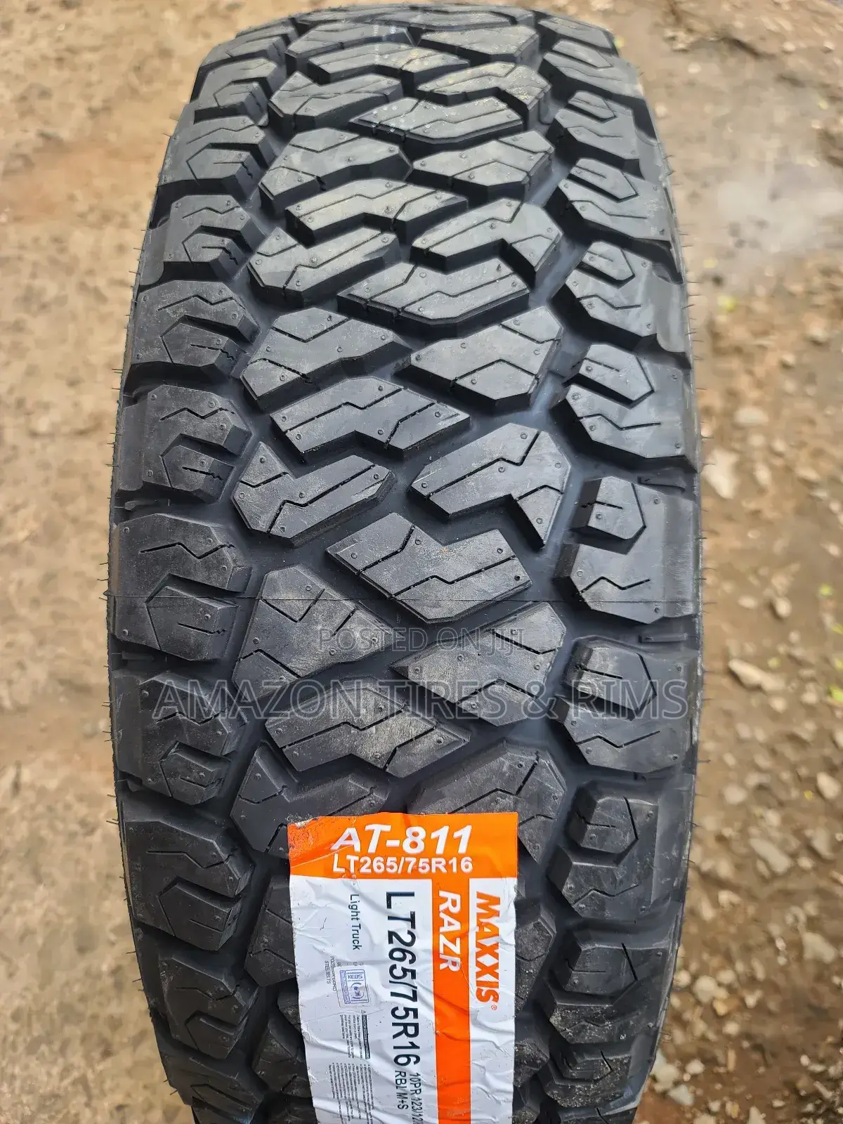 265/75r16 Maxxis Tyres a/T-811 Razr L/T-10pr Made in Thailand