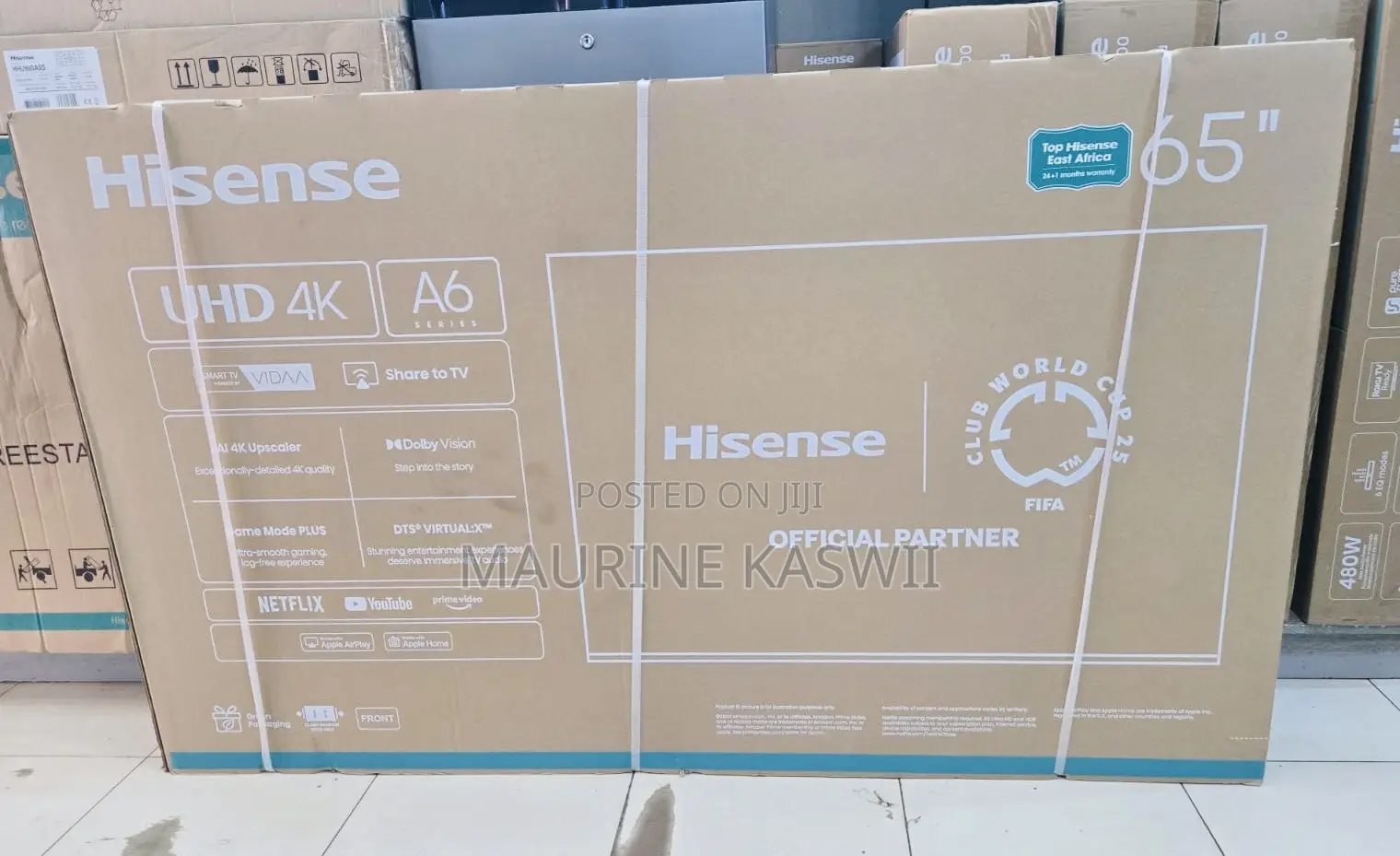 TCL 65”A6qken Smart Tv-2025