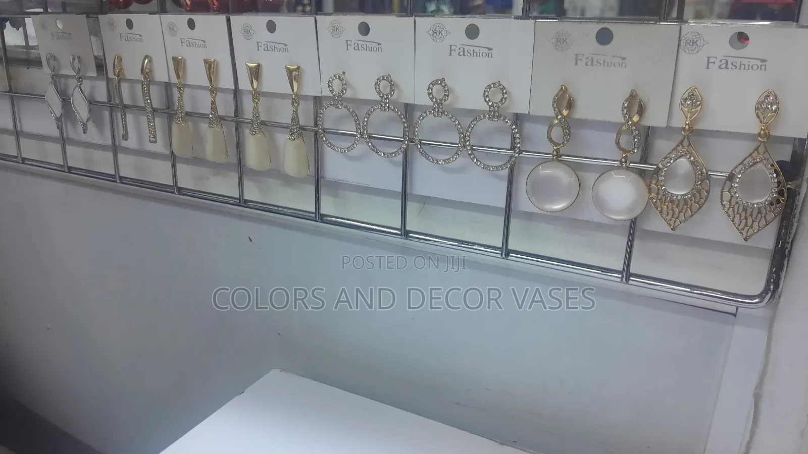 Wedding Earings Gold Classy