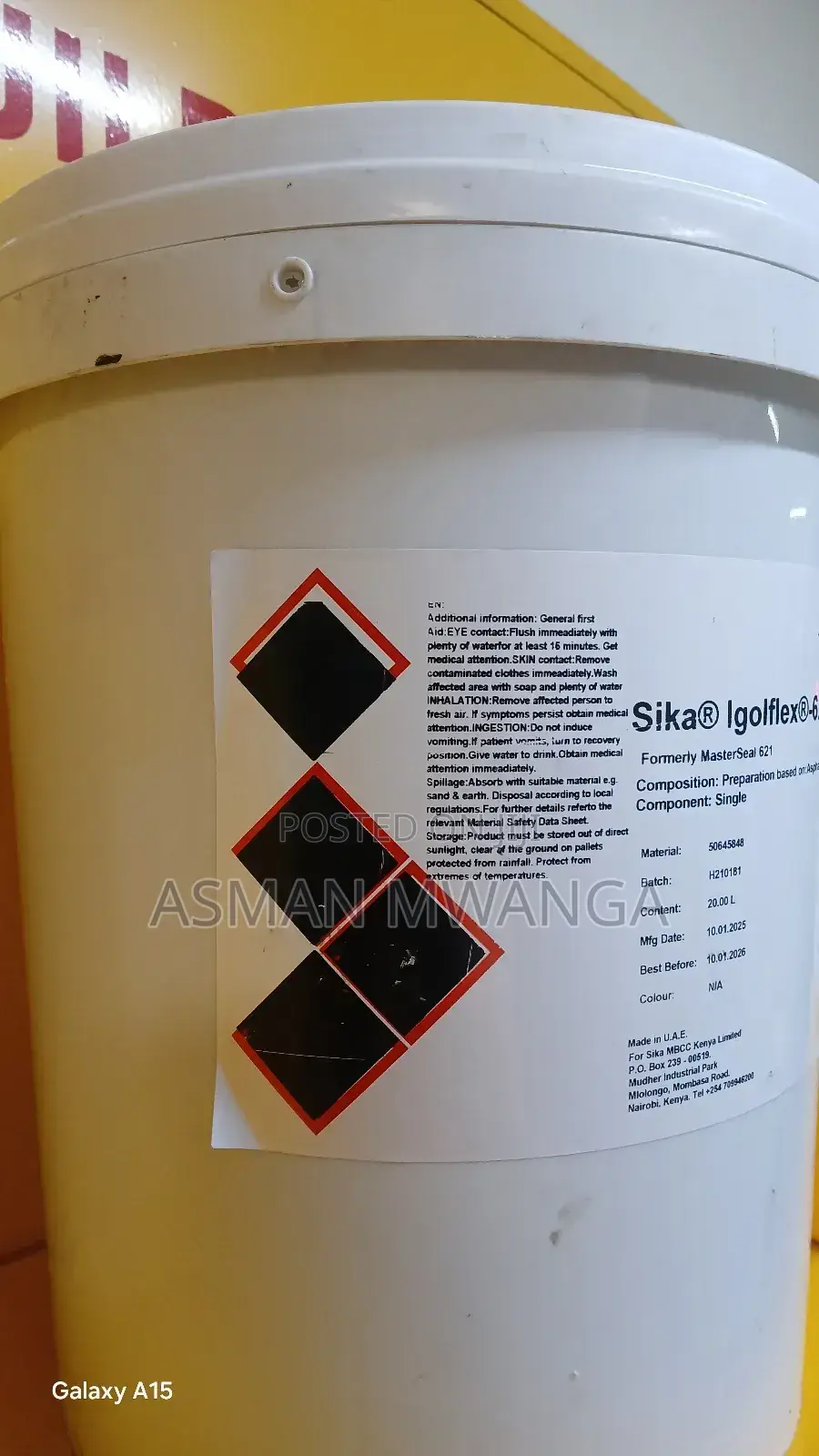 Waterproofing Membrane (Sika Igolflex 621