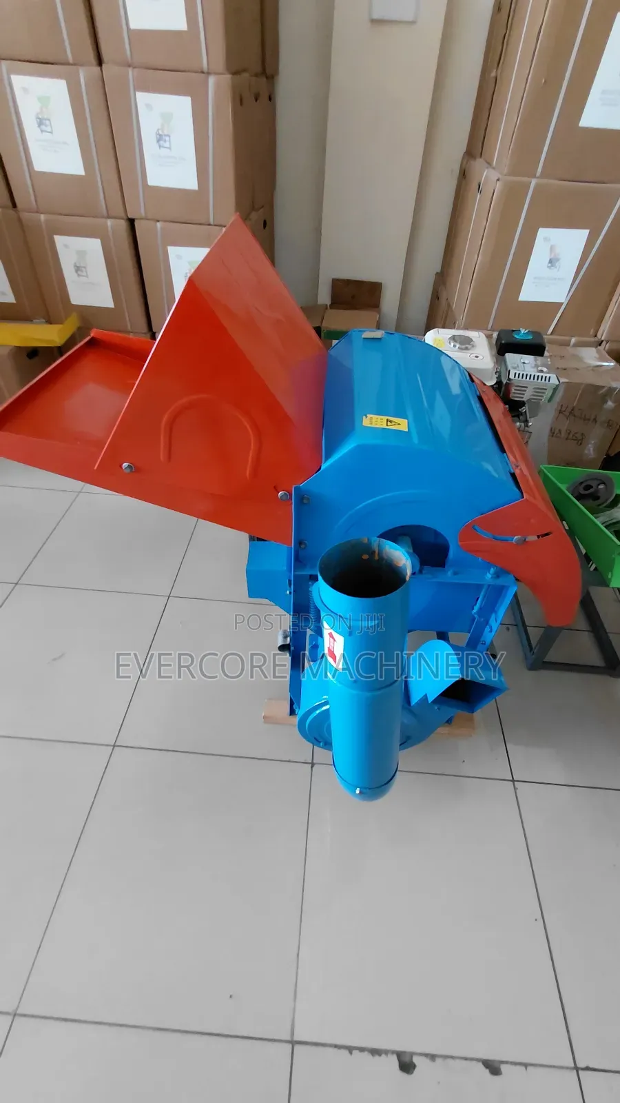 Multipurpose Threshing Machine With Heavy Duty Gasoline Engine.