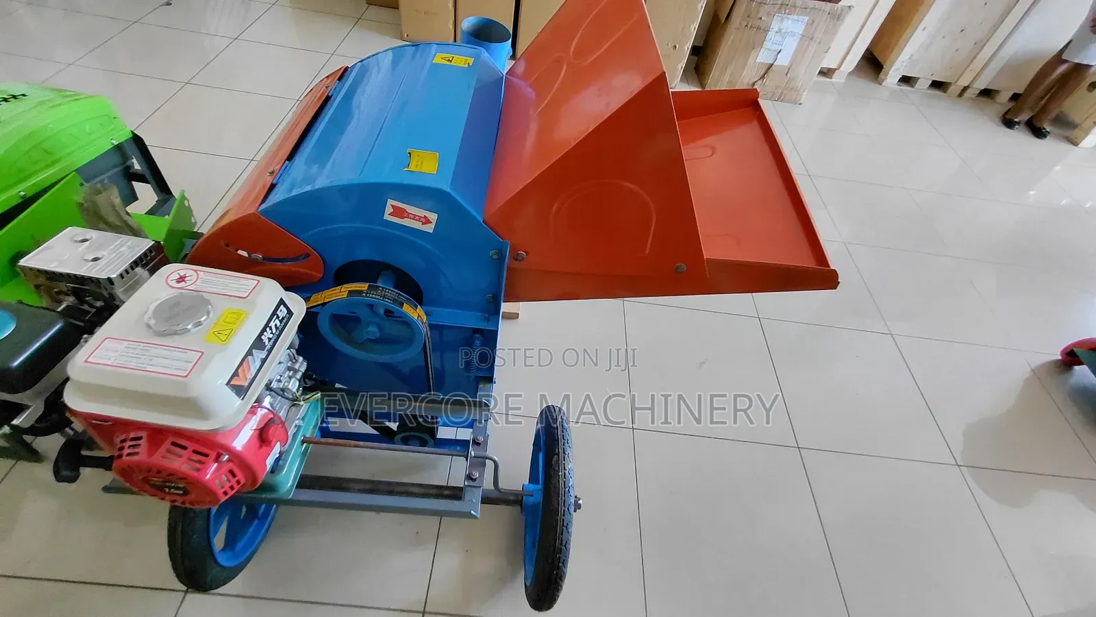 Multipurpose Threshing Machine With Heavy Duty Gasoline Engine.