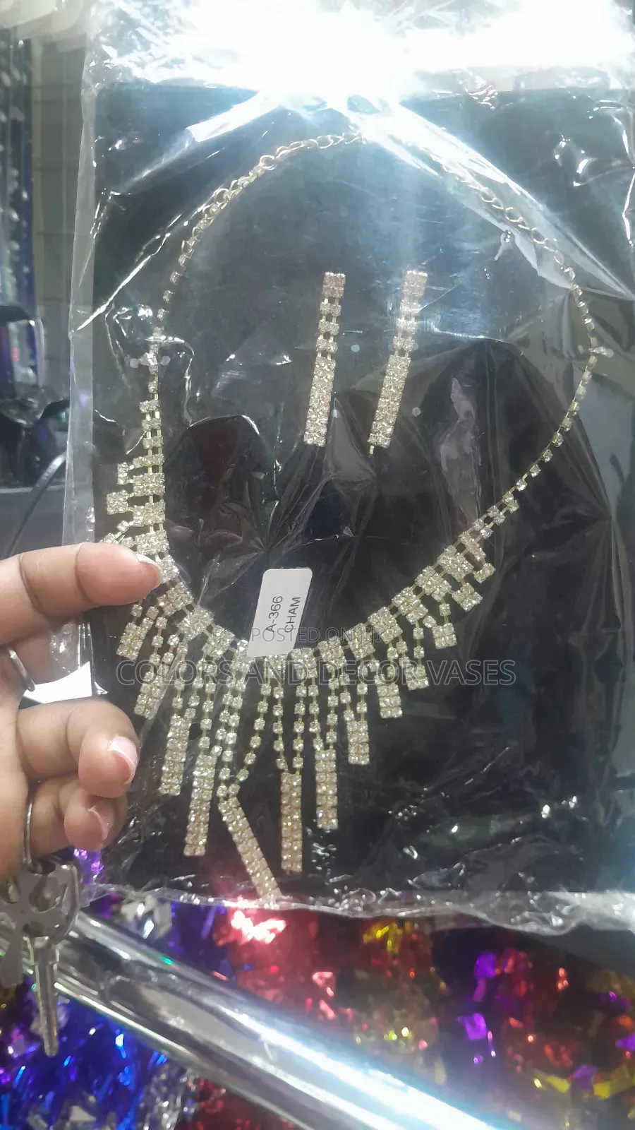 Wedding Set Necklace and Earrings