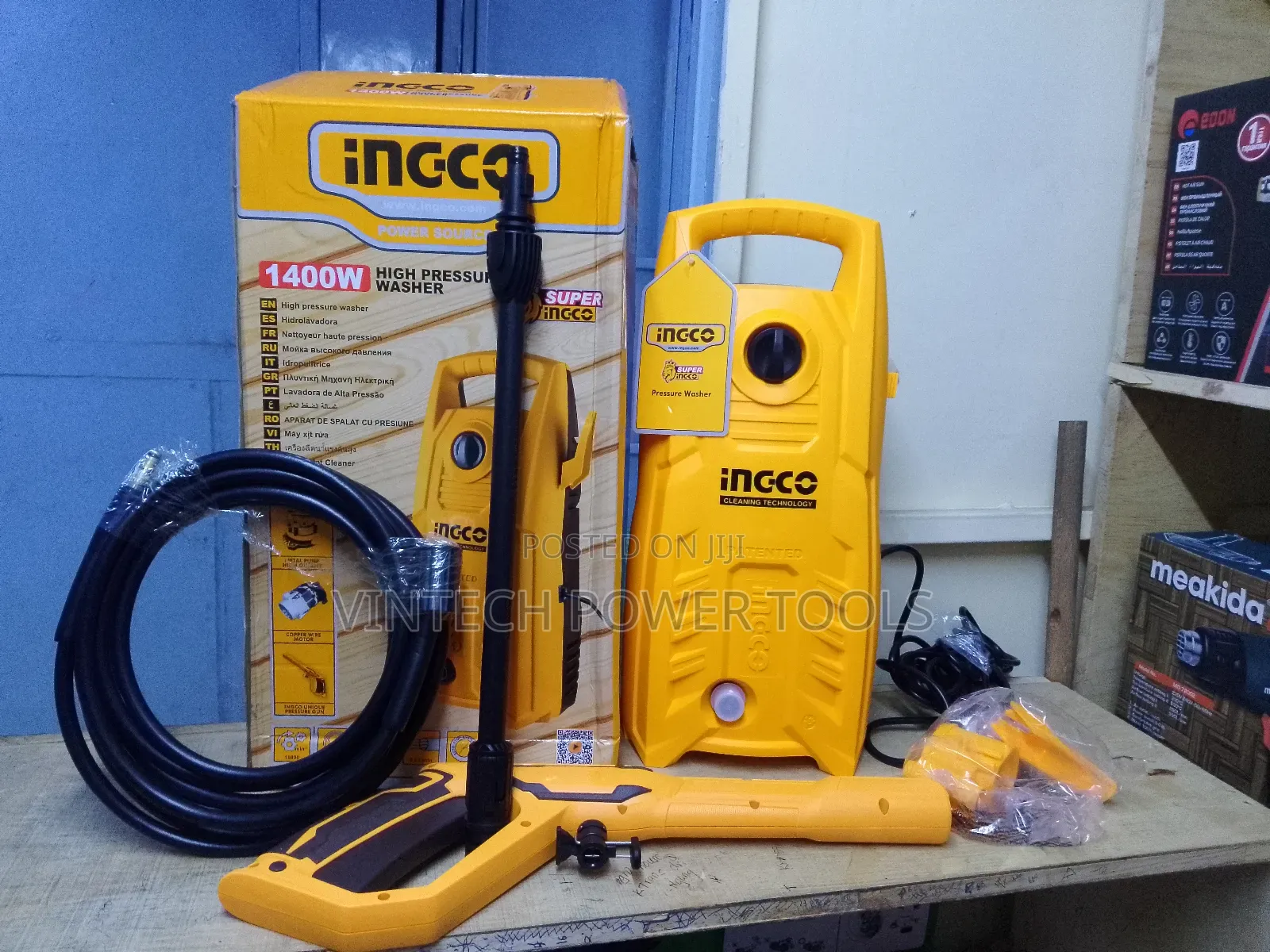 Ingco Pressure Washer 1400 W
