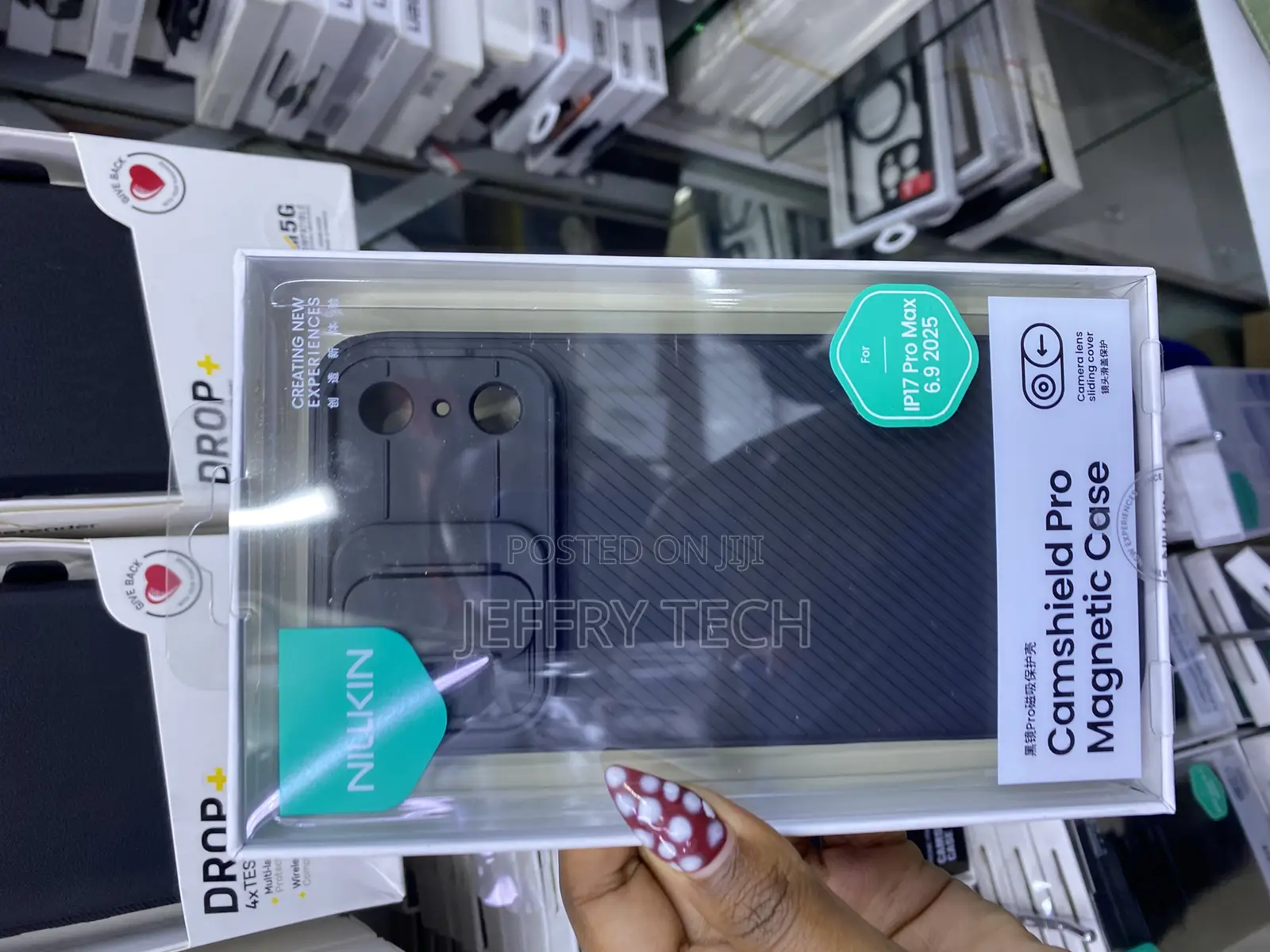 Tough Camshield Nillkin Case for Apple iPhone 17 Pro Max (6.9" Inch)