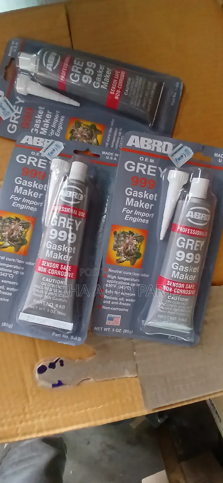 Abron 999 RTV Silicone Gasket Maker