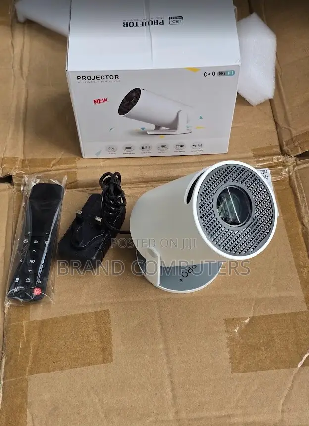 Smart Portable Projector Hy300pro+ Mini Projector With Wifi