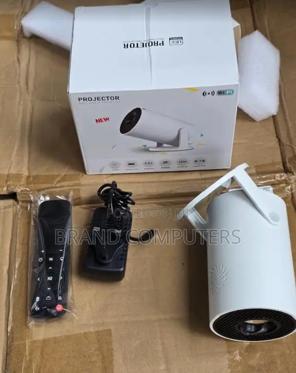 Smart Portable Projector Hy300pro+ Mini Projector With Wifi