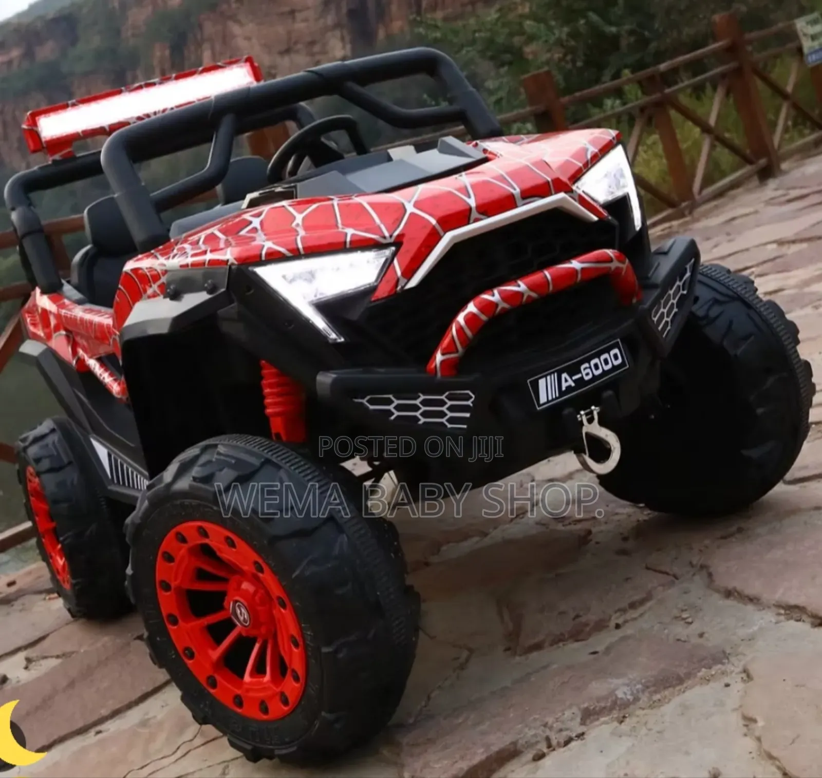 4x4 Suv Spiderman-Themed Kids' Electric Ride-on Car.