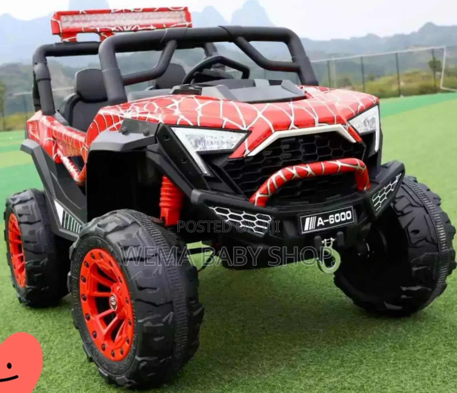 4x4 Suv Spiderman-Themed Kids' Electric Ride-on Car.