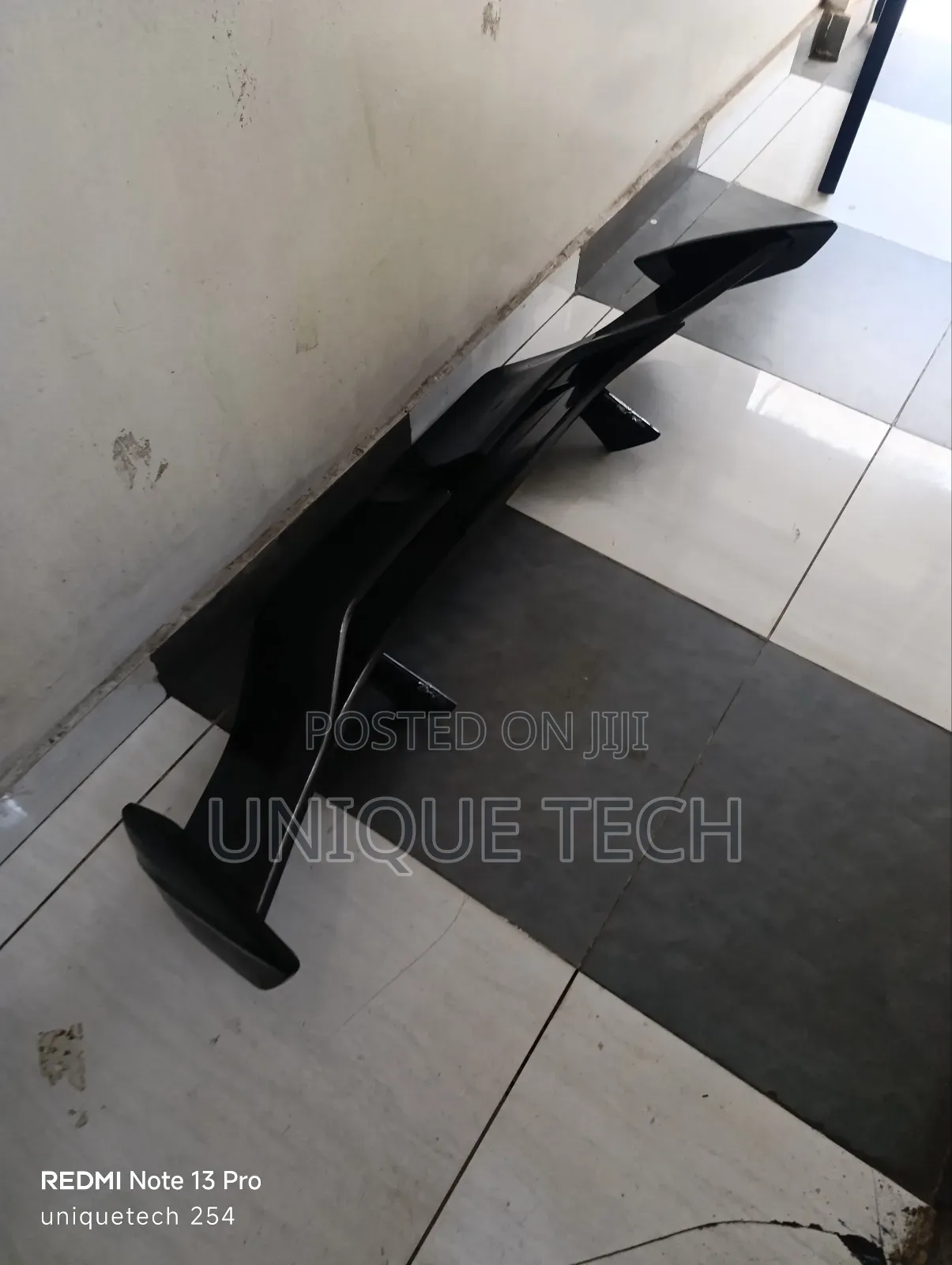 Universal Rear Sport Spoiler ,(Black Finish)