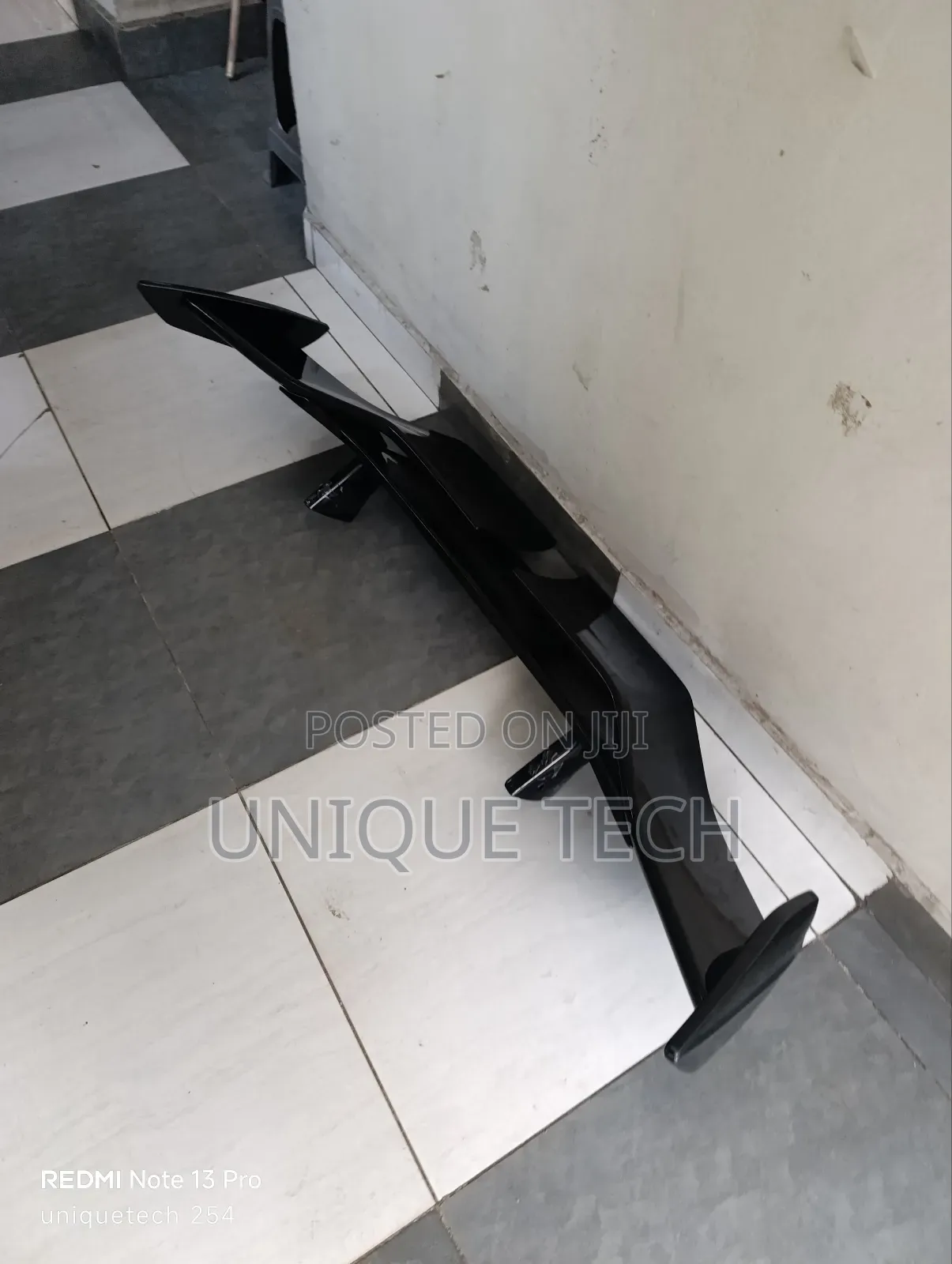 Universal Car Rear Spoiler (Black Sport Edition)