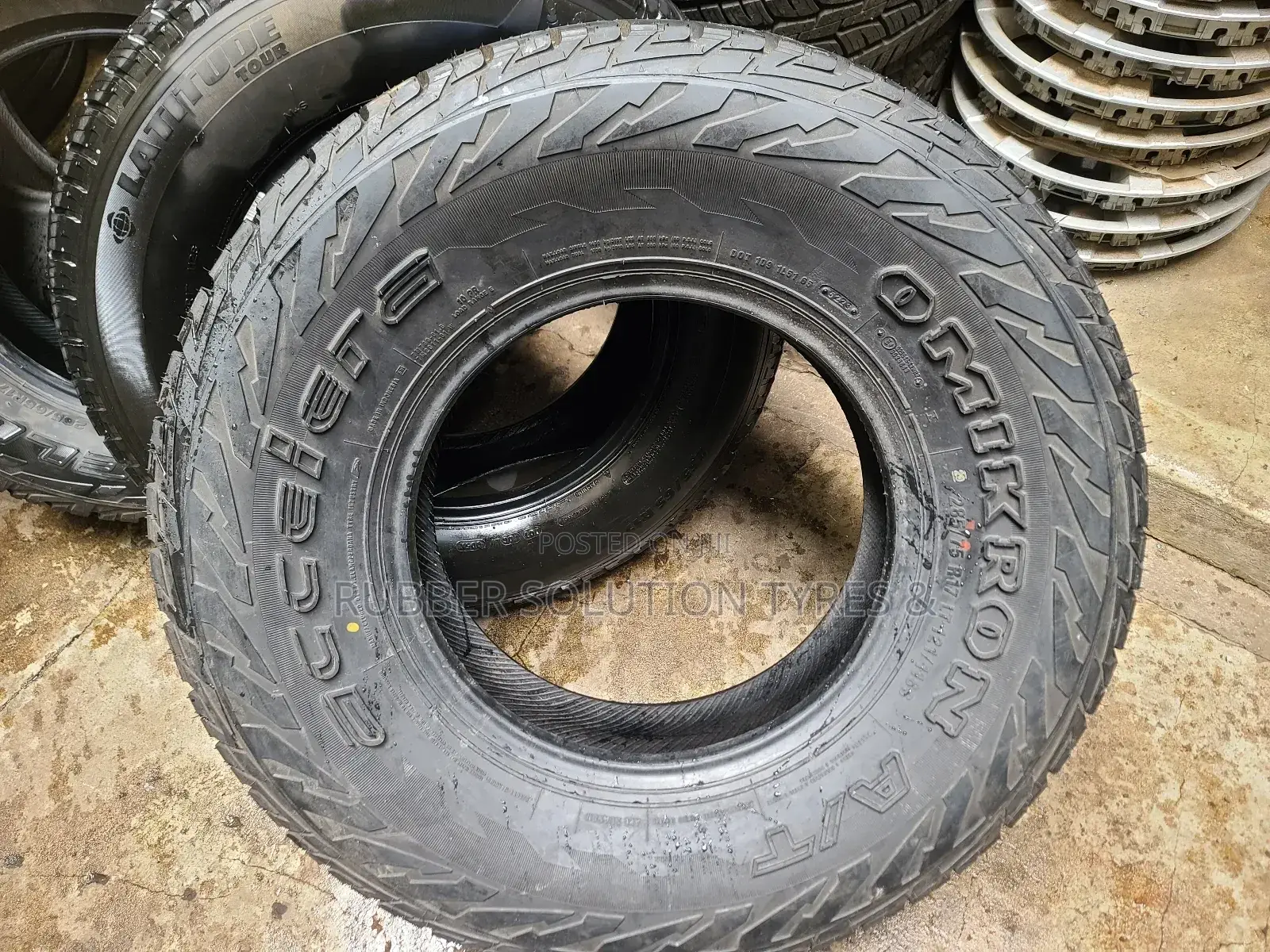 285 /75 R17 Accelera Tires Made in Indonesia