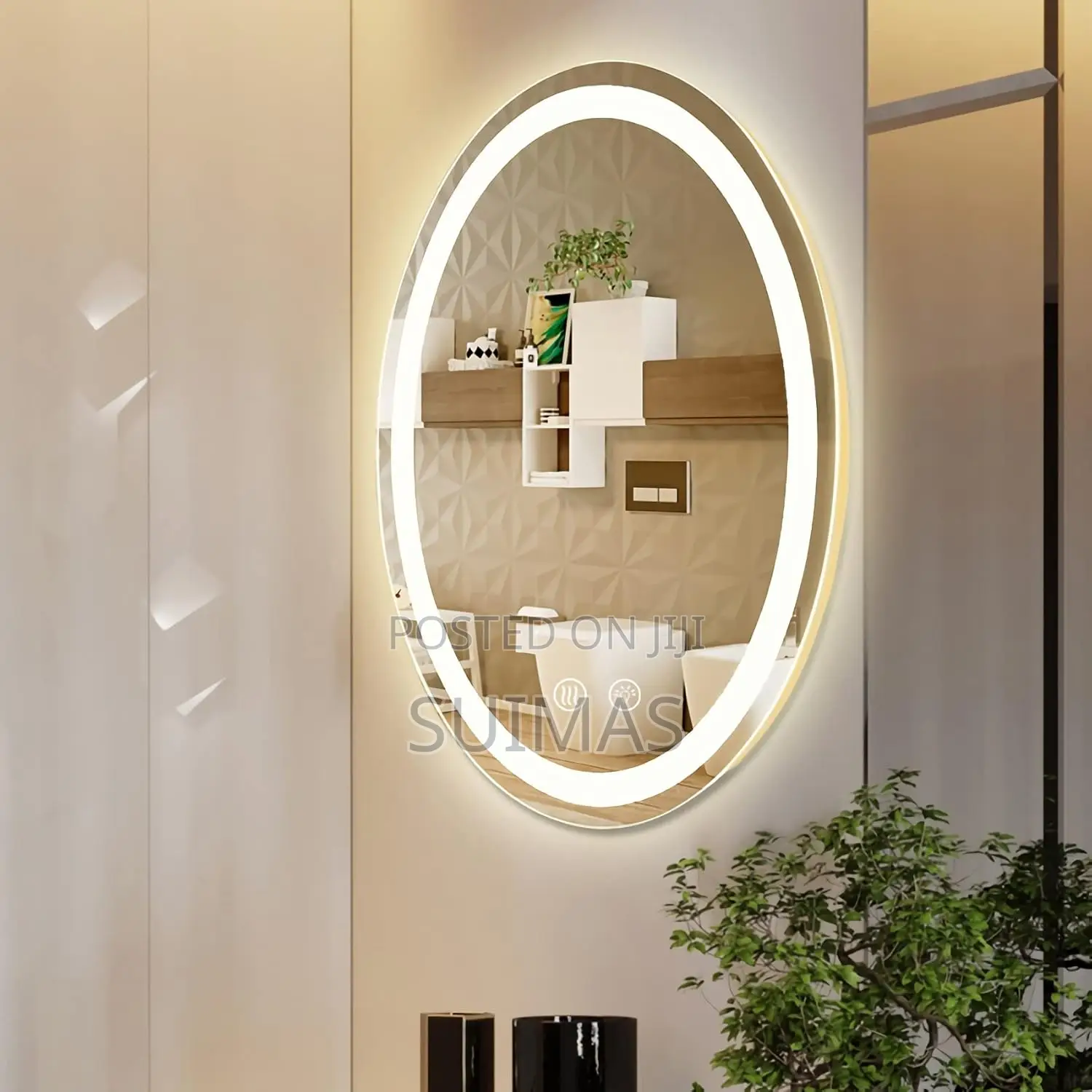 Smart Bathroom Mirrors With Defogger