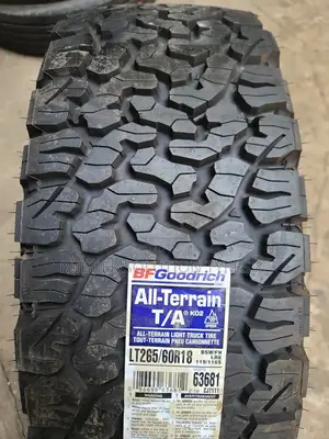 265 /60 R18 Bf-Goodrich a/Tk02 Engineered in Usa