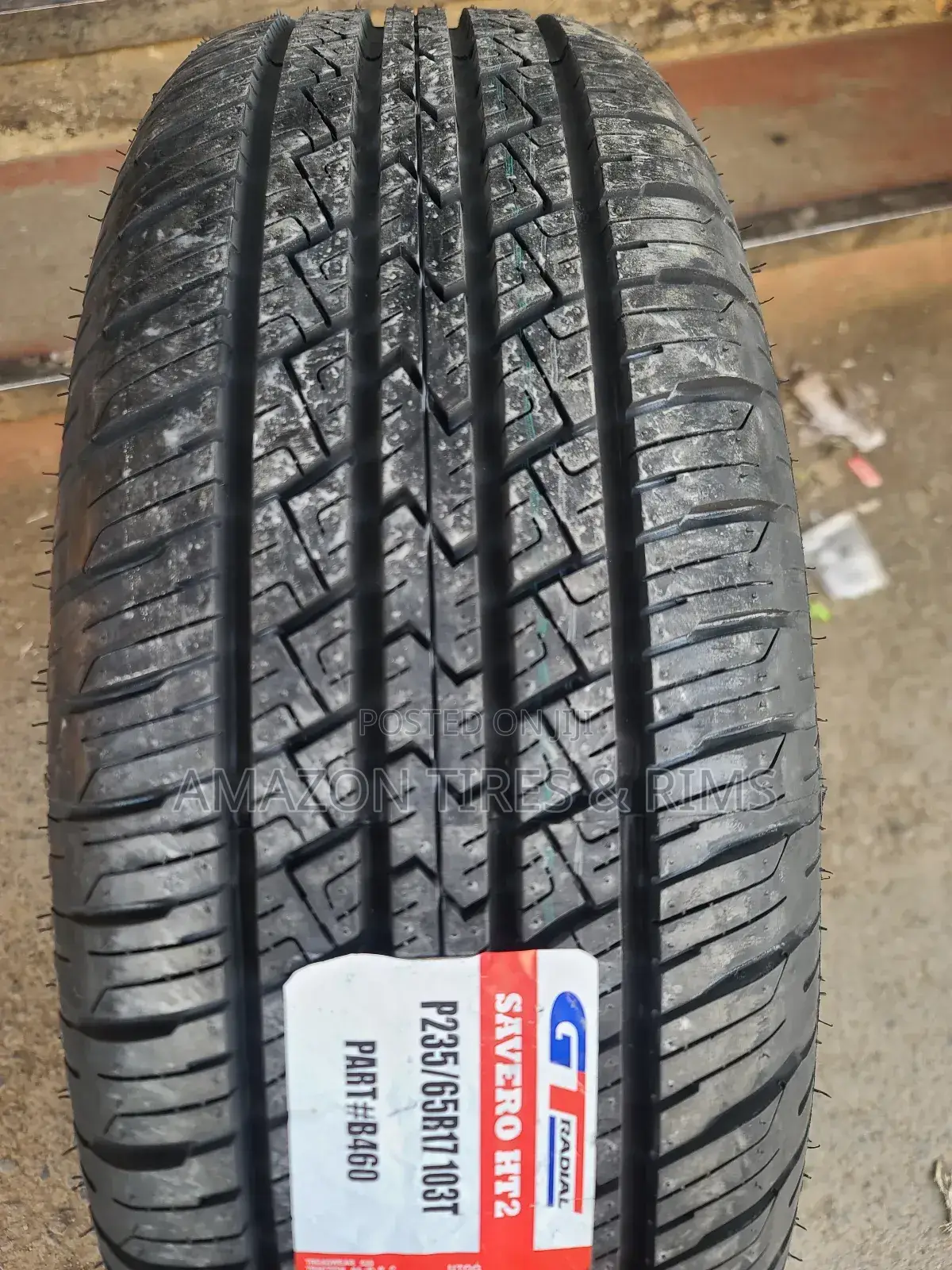 235/65r17 Gt Tyres Randial 103 H Savero Ht2