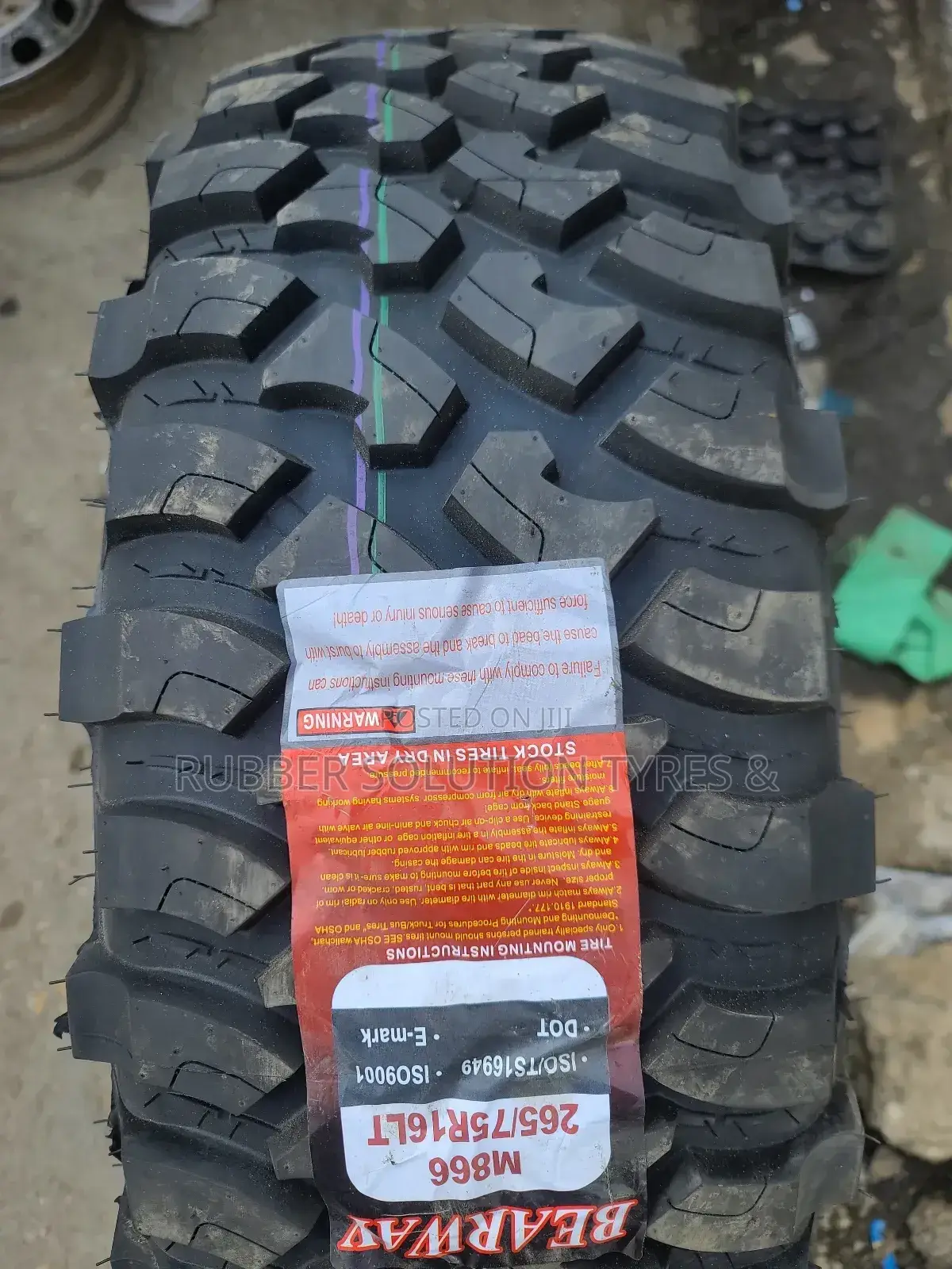 265/75r16 L/T Bearway Tires [Mud-truck ]