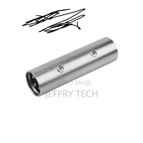 Cannon Adapt Male 3-Pin Connector