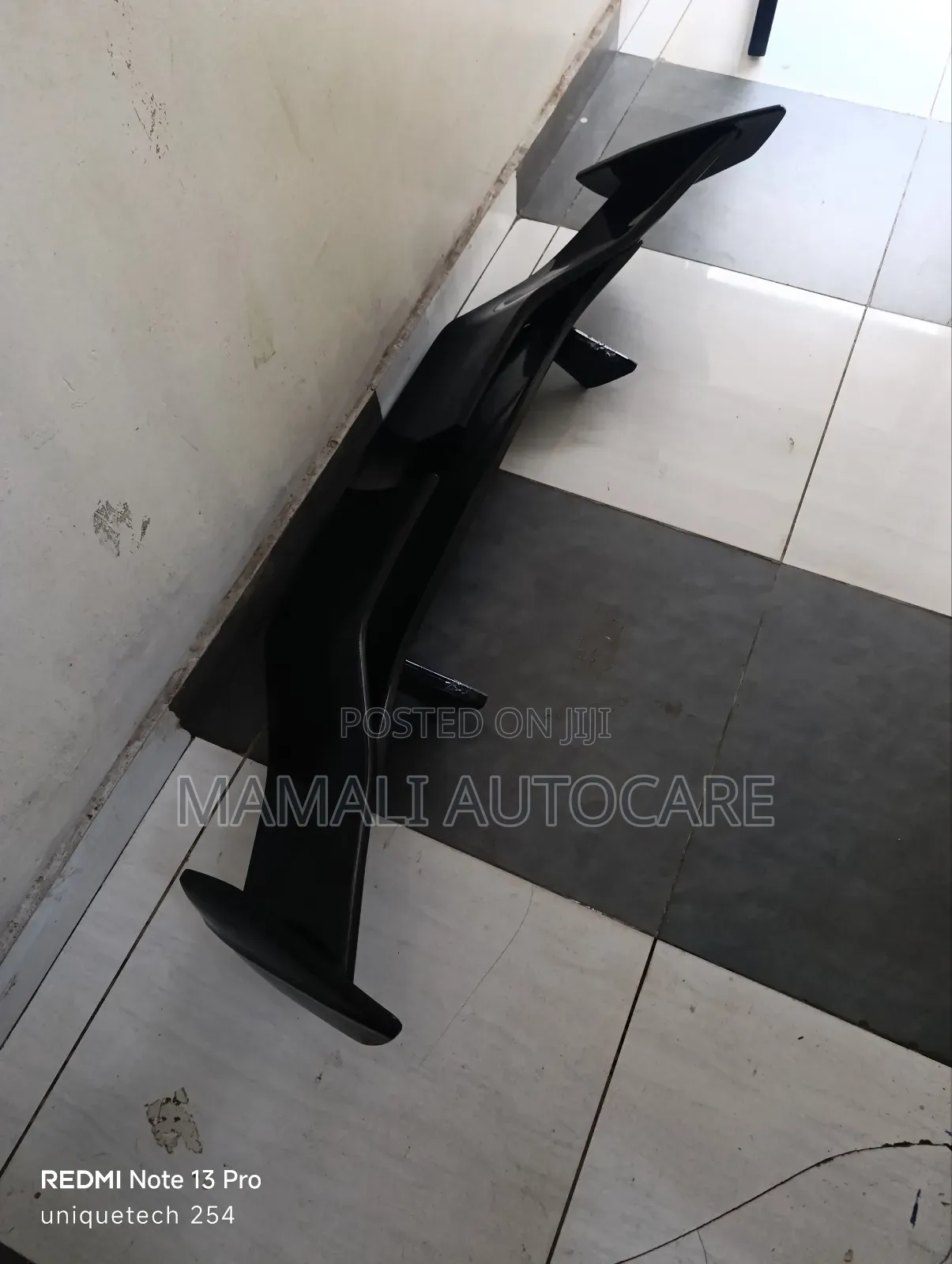 Black Universal Rear Sport Spoiler Wing
