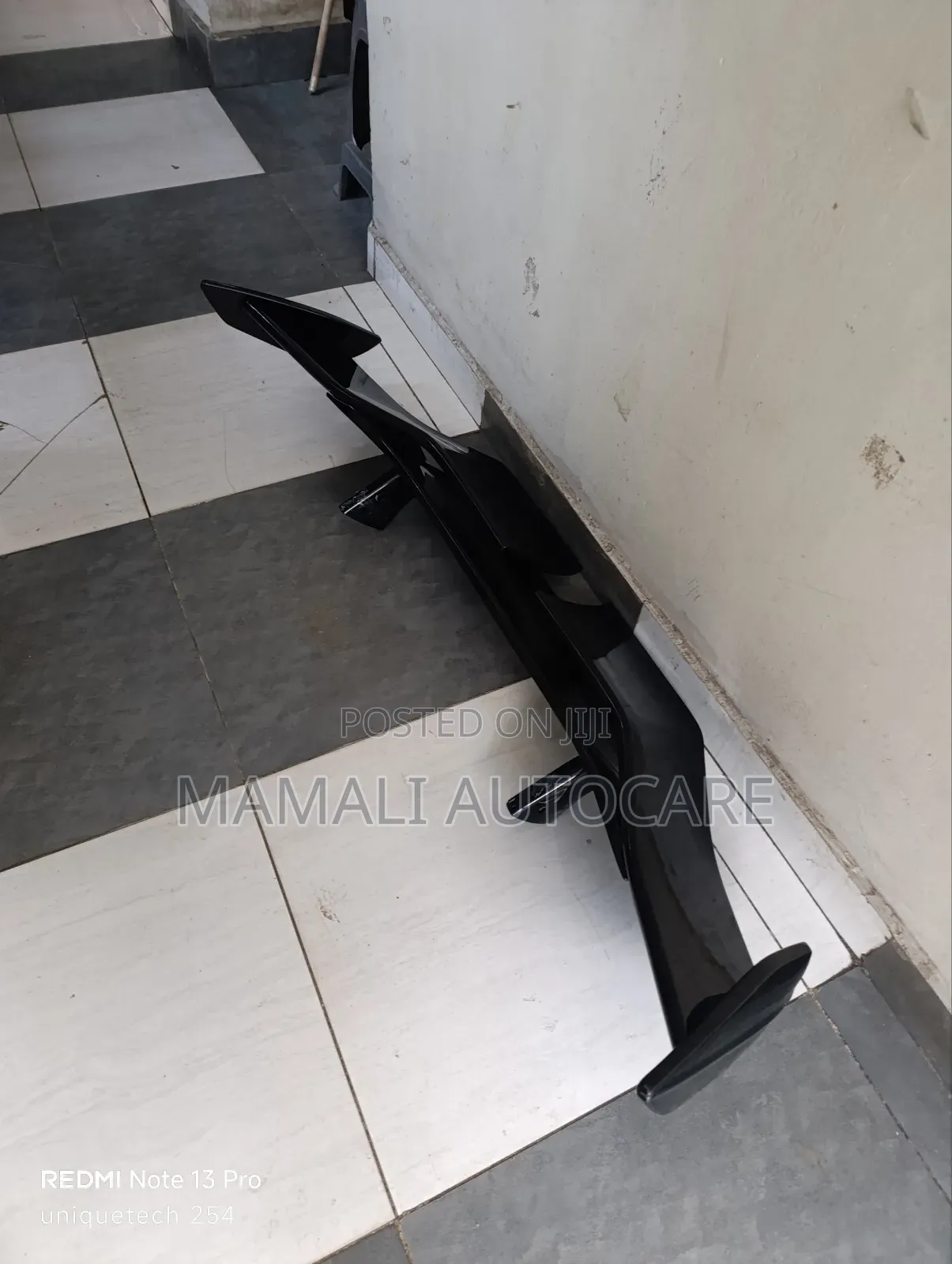 Universal Sport Tail Spoiler Black Finish
